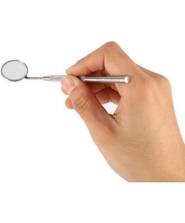 Premium Stainless Steel Dental Mirror for Eyelash Extensions - Perfect Tool for Eyelash Care & Checkups - Buy Online on GoSupps.com