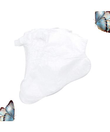 200 Disposable Foot Covers - Plastic Paraffin Booties for Pedicure | International Shipping - Buy Online on GoSupps.com