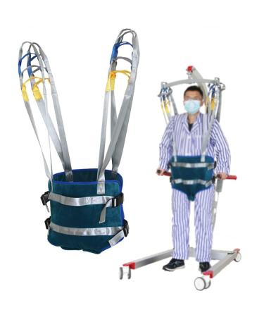 Transfer Nursing Sling Full Body Lift Sling Divided Leg Sling Toileting Transfer Slings Walking Sling Transfer Belt Four Point Support Shower Sling Lift Sling Medium
