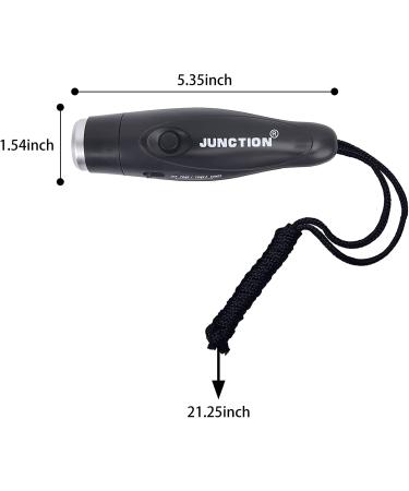Xflyee Electronic Whistles Loudest Electric Whistles 3 Tones High Volume Whistle Hand Held for Coaches Referees Training Whistle Bulk Outdoor Hiking Emergency Rescue Whistle Gifts black - Buy Online on GoSupps.com