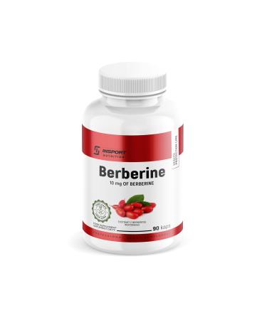 INSPORT Nutrition Berberine - Blood Sugar Control - Indian Barberry Extract 500 mg per capsule - Professional Sports Supplement - Dietary Supplement - 90 capsules