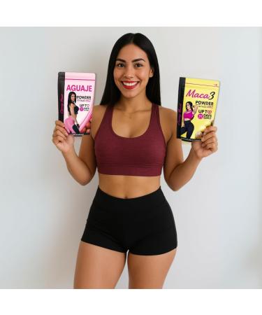 Curvy Fruit Aguaje Maca 3 Powder for Women Booty & Hip Growth Support Natural Plant-Based Curves Supplement 1 Month Supply - Buy Online on GoSupps.com