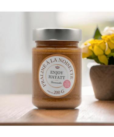 Artisanal Hazelnut Praline 2x180g - 67% Hazelnuts Unrefined Cane Sugar - Handmade in France - No Additives Intense and Natural Taste - Buy Online on GoSupps.com