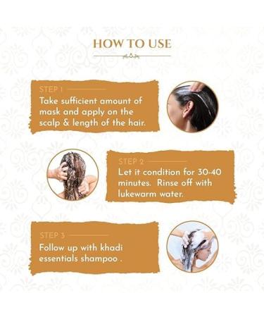 Fenugreek Hair Mask for Hair Growth & Fall Control | Bhringraj Conditioning Mask for All Hair Types | 200g - Nourish & Revitalize Your Hair - Buy Online on GoSupps.com