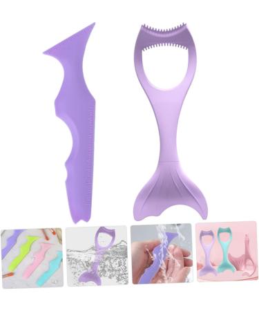 FOMIYES 8 Pcs Lash Curler Makeup Mascara Baffle Eye Shadow Blindfold Purple Eye Protection Eyelash Kit Set Beauty Kit Makeup Set Eyelash Mascara 15x5.7cmx4pcs - Buy Online on GoSupps.com