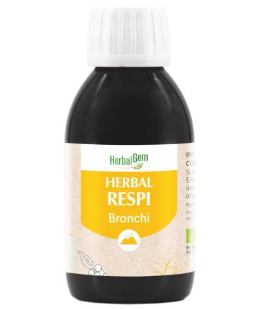 Herbalgem HerbalGem Siroppo Herbal Respi Recipe Traditional Pioppo Black Pine Mugo 150 ml for Adults and Children