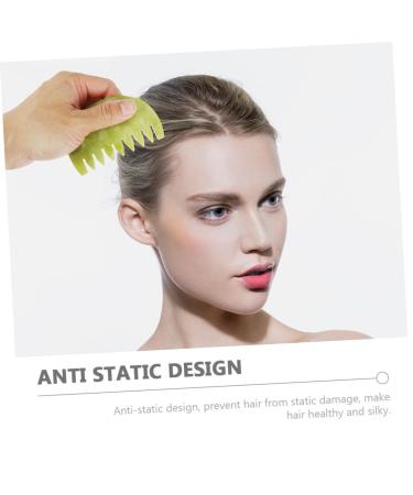Beavorty 2-in-1 Jade Massage Comb & Scalp Massager - Effective Hair Care & Skin Treatment Tools for Relaxation & Wellness - Buy Online on GoSupps.com