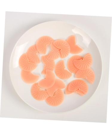 TOYANDONA 24pcs Imitation Chocolate Chips Chocolate Decor Simulated Chocolate Model Interesting Chocolate Model Desktop Fake Chocolate Faux Food Pink Ice Cream Cup Fake Cake Pvc - Buy Online on GoSupps.com