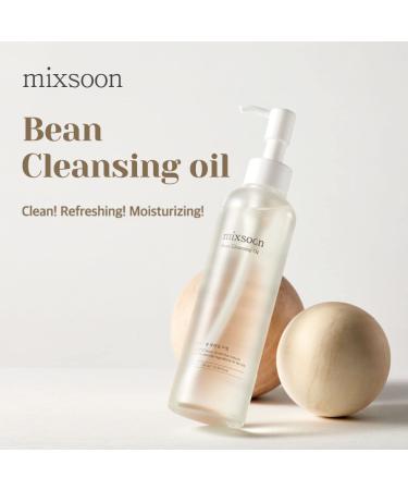 Mixsoon Bean Cleansing Oil - 6.59 fl oz (195ml) | Gentle Makeup Remover for All Skin Types | International Shipping Available - Buy Online on GoSupps.com