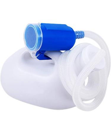Pee Bottle Male Portable Urinal Pee Bottle Male Portable Urinal Men'sMaleBedUrinalPottyPeeBottle2000MLCollectorwith1.6MTube Onecolor