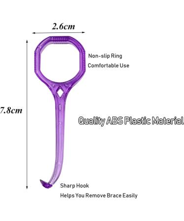 Aligner Remover Tool Set - 4 Clear Aligners Removal Tools for Invisible Braces | Oral Care Accessories in 4 Colors - Buy Online on GoSupps.com
