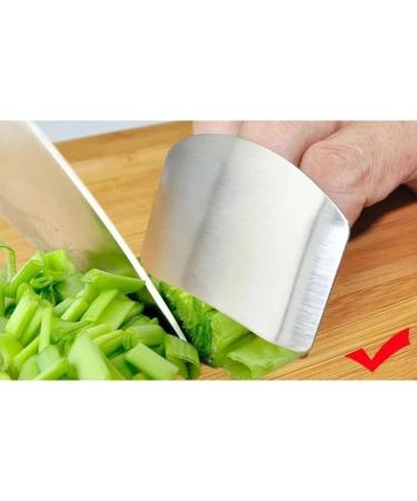 Finetaur Stainless Steel Finger Guards - 5pcs Anti-Cut Protectors for Dicing and Slicing - Buy Online on GoSupps.com