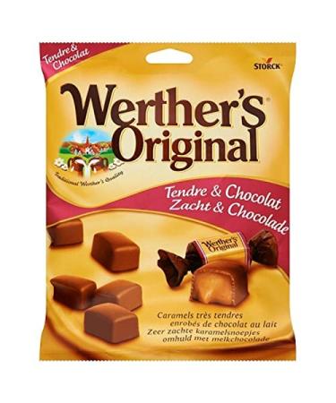 WERTHER S ORIGINAL – Caramel Soft Chocolate Pack of 3 180 g
