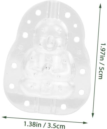 PRETYZOOM 8 Pcs Mini Gourd Mold Buddha Statue Baby Vegetable 5x3.5cmx2pcs Transparent Colorx2pcs - Buy Online on GoSupps.com