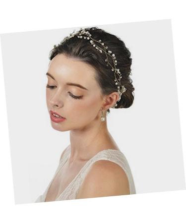 HAPINARY Crystal Double Hair Comb Rhinestones for Hair Wedding Hair Accessories Pearl Hair Comb Hair Bling Bridesmaid Hair Accessories Wedding Accessories Headgear Classic Alloy - Buy Online on GoSupps.com