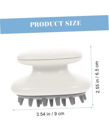 Frcolor 2-in-1 Shampoo Brush & Scalp Massager - Gentle Hair Washing & Pedicure Tool - Spa Quality Shower Head Cleaning - Buy Online on GoSupps.com