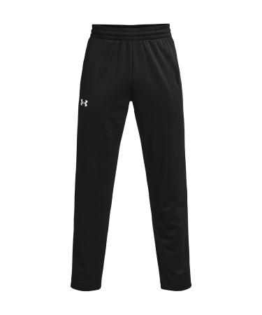 Under Armour Men's ColdGear Fleece Active Pants 1360701 Medium Black / White - 001