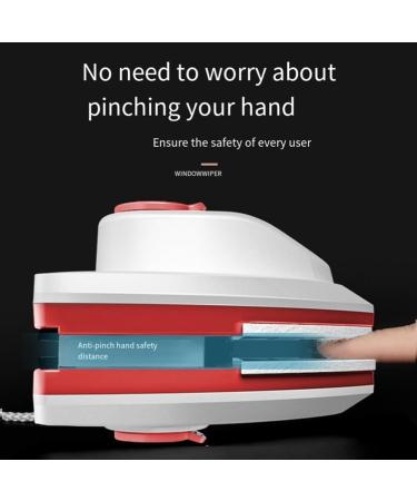 Qtynudy Magnetic Glass Window Cleaning Tool Water Discharge Double-Layer Wiper Household Special Window Cleaner for Home A Durable - Buy Online on GoSupps.com