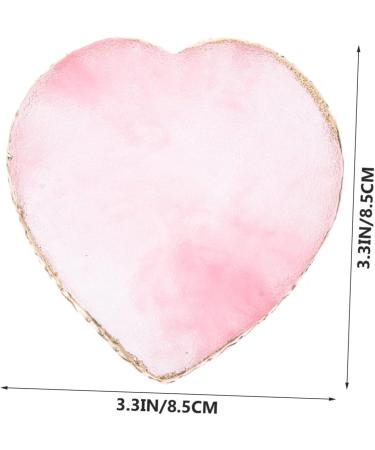  WOONEKY WOONEKY Multifunctional Manicure Mixing Board Heart-Shaped Foundation Mixing Tray for Nail Polish Art - Buy Online on GoSupps.com