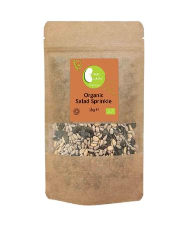 Organic Salad Sprinkle (Sunflower Seeds Pumpkin Seeds Pine Nuts) - Certified Organic - by Busy Beans Organic (1kg)