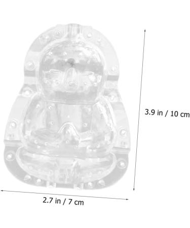 VILLCASE 2pcs Vegetable Shaping Mold Small Melon Mold Pear Mould Genseng Fruits Mold Multifunction Watermelon Transparent 10x7cm - Buy Online on GoSupps.com