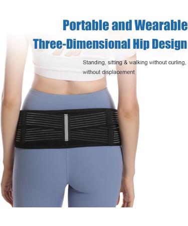 YANHAO Premium Belt for Back Pain & Sciatica Relief - Black - Buy Online on GoSupps.com