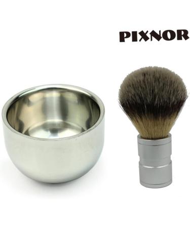 Fomiyes Double Layer Shaving Cup & Brush Set - Thermal Insulated Men's Shaving Tool for Smooth Grooming - Perfect for Travel - Buy Online on GoSupps.com