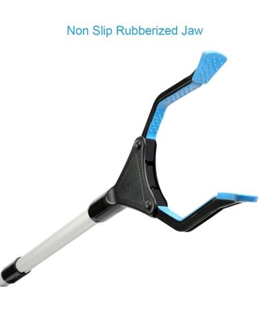 Reacher Grabber Tool  32" Grabbers for Elderly  Lightweight Extra Long Handy Trash Claw Grabber  Reaching Assist Tool for Trash Pick Up  Nabber  Litter Picker  Arm Extension (Blue) - Buy Online on GoSupps.com