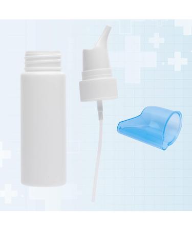 MEABEN 5-Piece Empty Nasal Spray Bottles - 70ml Refillable Fine Mist Atomizer Containers for Nasal Saline Applications - Buy Online on GoSupps.com