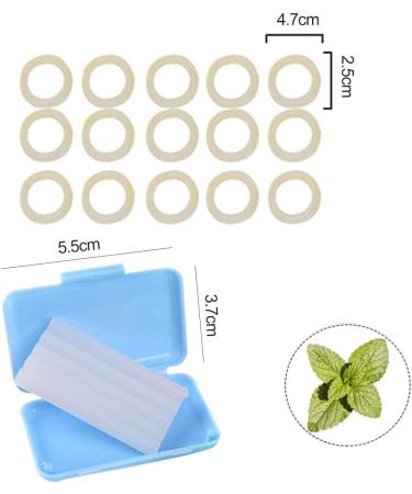 Elastic Teeth Rubber Bands (300 Pieces) & Orthodontic Wax (3 Pieces) for Braces Relief - Streak Dental Wax for Pain & Irritation - Buy Online on GoSupps.com