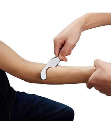 VOOKOKT Stainless Steel Gua Sha Tool Set - 6-Piece IASTM Massage Tools for Soft Tissue Mobilization & Acupuncture - Buy Online on GoSupps.com