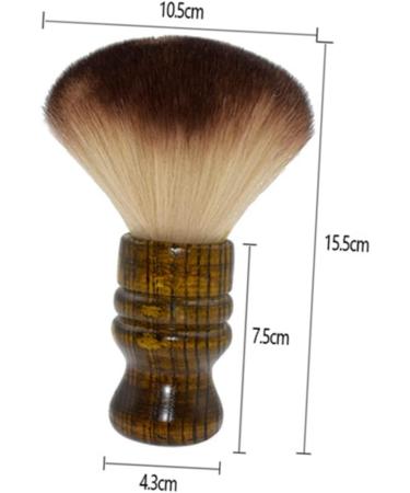 DOITOOL 1pc Neck Duster Hair Cutting Kits Hairdressing Supplies Hair Styling Tool Brush Duster Solid Wood Hair Brush Vintage Hair Comb Major Bangs Accessories Bamboo - Buy Online on GoSupps.com