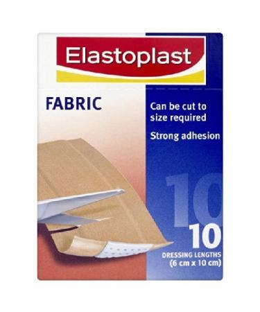 Elastoplast Fabric Dressing 10 per pack by Elastoplast 10 Count (Pack of 1)