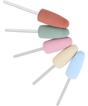 Safetynail File Bits 5 Type Tungsten For Acrylic Gel Nails Feet Hand & Nail Tools Manicure Pedicure Nail Art - Buy Online on GoSupps.com