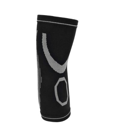 ZJchao Compression Elbow Support Sleeve for Running - Antiskid Warmth & Muscle Swelling Relief (Black/Gray - Buy Online on GoSupps.com