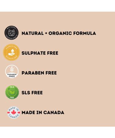 Charcoal Cleanser - Daily Face Wash Sulphate-Free Provides Deep Detoxifying Cleanse Made In Canada 210ml - Buy Online on GoSupps.com