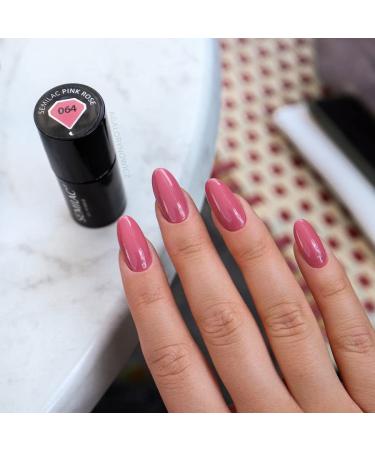 Buy Semilac UV Nail Polish 064 Pink Rose 7ml - Hottie Collection | International Shipping Available - Buy Online on GoSupps.com
