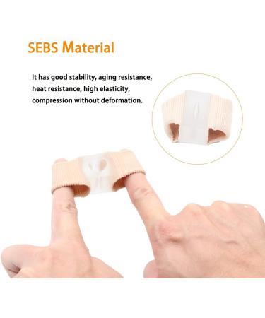 Soft and Skin-Friendly Toe Straightener with Double Orifice Design - Relieve Foot Pain, Overlapping Hallux Valgus, Hammer Toe - Medium 1 Pair - Buy Online on GoSupps.com