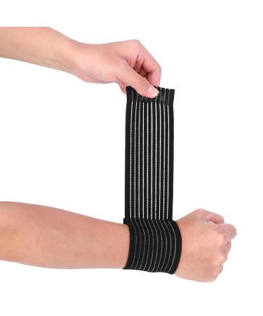 Elasticated Wrist Straps & Weightlifting Wrist Brace | Compression Wrist Sleeves for Weightlifting & Table Tennis - Shop Now - Buy Online on GoSupps.com