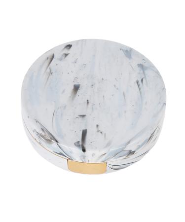 Verdant touch contact lens box marble -pattern contact lenses soaking case portable plastic eye care kit container yellow contact lens box lentils case soaking case storage box multicolored multicolored