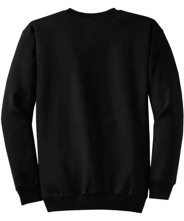 Joe's USA Men's Soft & Cozy Crewneck Sweatshirt | 33 Colors | Sizes S-5XL X-Large Tall - Black - Buy Online on GoSupps.com