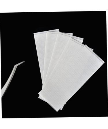 minkissy 10 Sheet flower tool eyelash glue base Glue rack base eyelash eyelash adhesive base magnetic eyelash glue strips lash glue stand Auxiliary white Fake eyelashes sticker - Buy Online on GoSupps.com