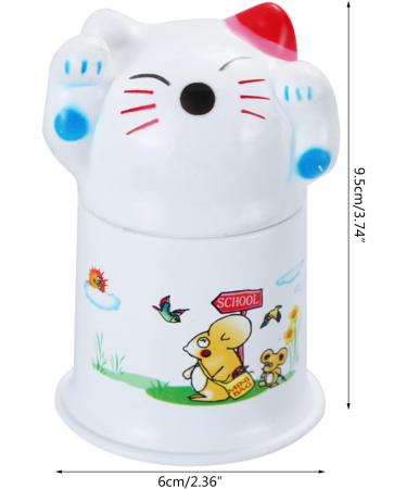LUOFENG Toothpick Dispenser Box - Stylish Cat Design | Household Toothpick Holder for Home & Kitchen | Perfect Travel Accessory - Buy Online on GoSupps.com