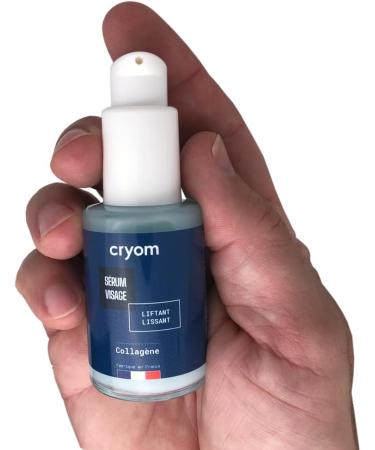 CRYOM - Collagen BOOSTER facial routine: serum (30 ml pump bottle) + face cream (50 ml Airless bottle) - Buy Online on GoSupps.com