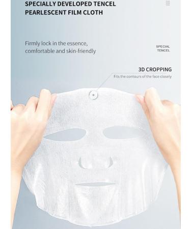 Korean Facial Mask 8 Pack - Hydrating Exfoliating & Revitalizing Sheet Masks for Deep Hydration Brightening & Anti-Aging - Nourishing Korean Skincare - Buy Online on GoSupps.com