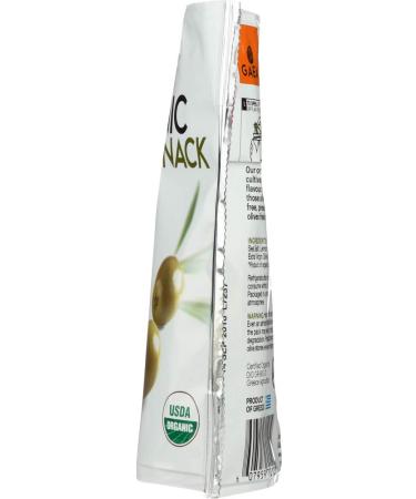 Gaea Organic Snack Pack Pitted Green Olives with Sea Salt and Lemon Juice - 2.3 oz (Pack of 8) â¦ - Buy Online on GoSupps.com