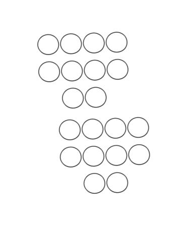 TOYANDONA 40 Pcs gummy wristbands jewelry child strapping black bracelet Stretchy Silicone Bracelets elasticity black gummy bracelets jelly luminous wristband accessories Hand ring 5.8x5.8cmx2pcs Blackx2pcs