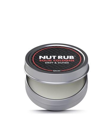 Ballsy Body & Groin Rub Cologne for Everywhere with Beeswax Coconut and Sunflower Seed Oil Drift and Dunes .85 oz - Buy Online on GoSupps.com