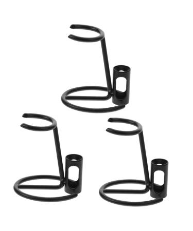 Beaupretty 3st shaver holder holder for shaving plane hair dryer razor shaving plane holder razor plane stand toothbrush holder hairdryer holder shaving organizer shaving brushwood holder