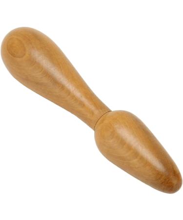 Premium Wooden Double Head Foot Massage Tab - Ergonomic Portable Acupuncture & Relaxation Tool for Home Travel & Office - Buy Online on GoSupps.com